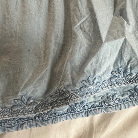 Velvet by Graham & Spencer Women's Chrissy Dress in Chambray - Size L - Picture 3 of 3